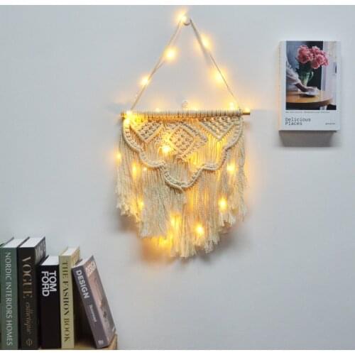 Creative Tassel Wall Hanging Cotton Woven Cloud Tapestry Wall Tapestry Restaurant Boho Decoration Home tapastry
