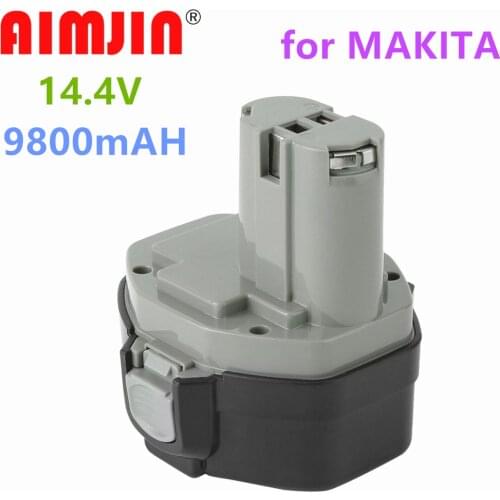 2021 Original 14.4V 9800mAh NI-MH Power Tool Battery for MAKITA 14.4V Battery for Makita PA14,1422,1420,192600-1, 6281D 6280D