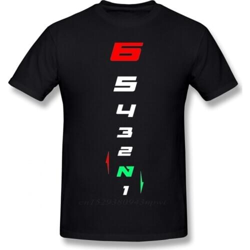 Motorcycle Shift Gear 1N23456 Moto T shirt Round Neck Tees Hot sale New Arrivla Plus size Top design