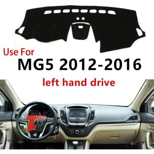 TAIJS Factory Casual Protective Polyester Fibre Car Dashboard Cover For MG5 2012 2013 2014 2015 2016 Left Hand Drive