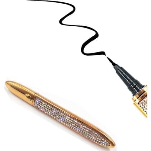 Magic Self-adhesive Liquid Eyeliner Glue for Makeup Eyelashes Tool Magnet-free Glue-free Long Lasting Pen Pencil Custom Lable