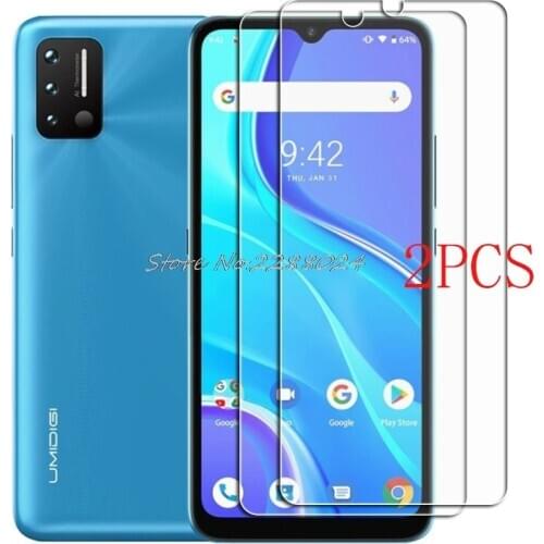2PCS FOR UMIDIGI A7S Tempered Glass Protective on UMIDIGI A7 Pro A7PRO Screen Protector Glass Film Cover