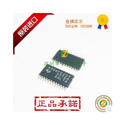100% New original MSP430AFE253IPWR MSP430AFE253IPW MSP430AFE253 TSSOP24 Free shipping