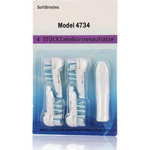 24pcs Toothbrush Replacement Heads Fits for Oral B Dual Clean Complete Battery Powered Tooth Brush Head Teeth Clean