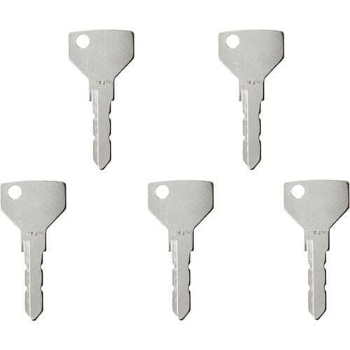5 Pcs 879480 Ignition Key For Yanmar John Deere Case IH Ford New Holland Tractor MT40012655 198360-52160 AM879480 Free Shipping