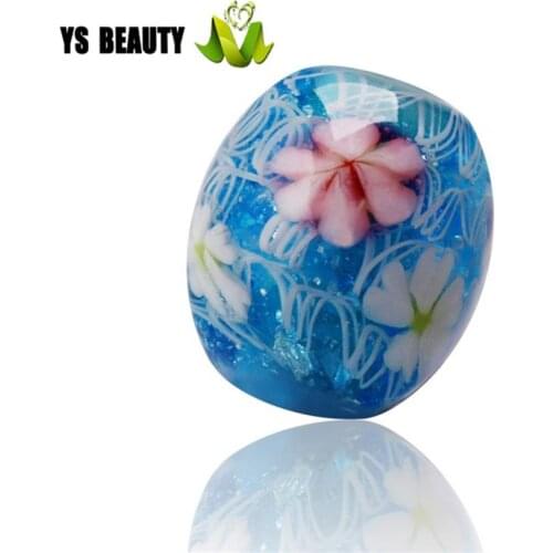 Cask bead small waist drum bead decal beads DIY hand string with beads girls good luck bracelet braid bracelet