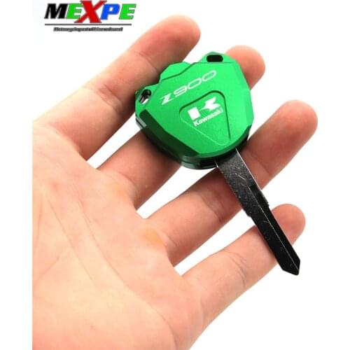 Suitable for Kawasaki motorcycle Z900 CNC aluminum alloy key decorative shell keychain z900 2017 2018 2019 2020 2021 2022