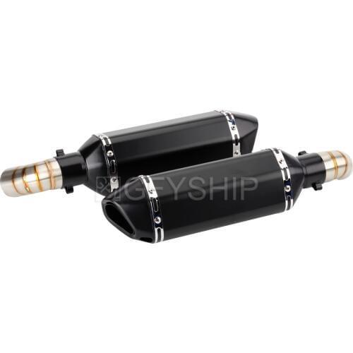 For Ducati Monster 696 2008-2014 Monster 796 795 10-14 696 795 796 1100 Escape Slip-on Motorcycle Exhaust Muffler With Link Pipe