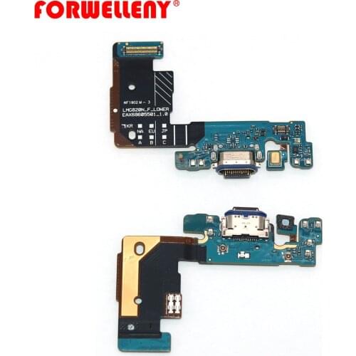 FOR LG G8 ThinQ Type C Charging Port Charger Dock With Microphone bottom Board flex cable G820N G820QM