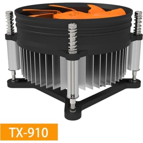 Cooling CPU Cooler Fan 3pin For Intel LGA 1150 1151 1155 1156 775 1200 AMD AM3 AM4 Quiet Ventilador Silent Radiator