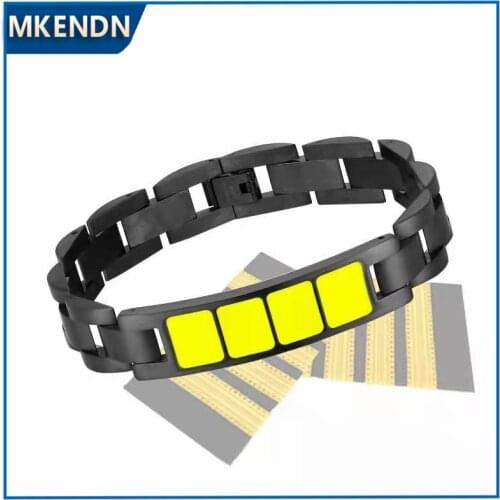 MKENDN Silicone Bracelets