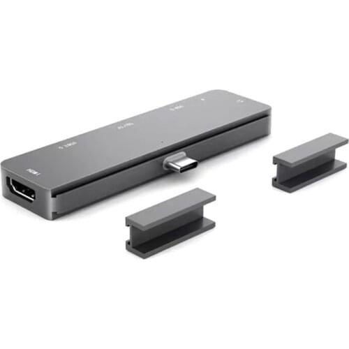 Multi-Function Type C Hub 7in1 5G USB3.0 Type C Docking Station Adapter PD