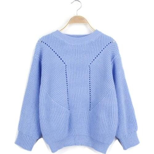 2021 Autumn Winter Sweater Women New Sweet Hollow Knit Pullover Bottoming Shirt Short Jacket Sweater Clothing Vestidos MMY063