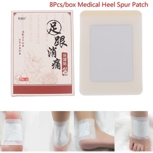 1/8/10pcs/bag Heel Pain Plaster Pain Relief Patch Herbal Bone Spurs Achilles Tendonitis Patch Foot Care Treatment Patches