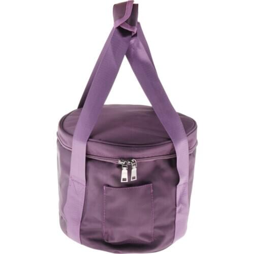 Double Zippers Carry Bags Oxford Cloth Carrier Case Bag for 12 inch Crystal Singing Bowl Storage