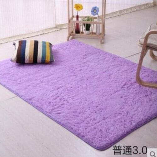 Home Supplies 16 Sizes Plush Shaggy Soft Carpet Faux Fur Area Rugs Slip Resistant Floor Mats For Parlor Living Room Bedroom