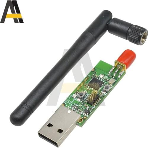 USB Interface Wireless Zigbee CC2540 Sniffer Bare Board Packet Protocol Analyzer Dongle Capture Packet Module +Antenna