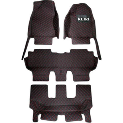 High quality! Custom car floor mats for Right Hand Drive Fiat Freemont 7 seats 2018-2011 waterproof carpets for Freemont 2013