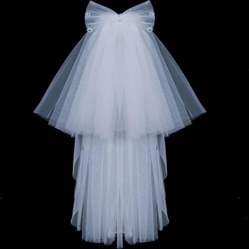 Wowbridal Wedding Short Veils