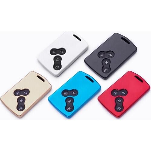 ABS 4 Buttons Car Key Cover Case Protector For Renault Clio Logan MeganeC 1 2 3 Koleos Scenic Captur Kadjar Logan Fluence
