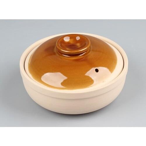 400ml Casserole Rice Noodle Casserole Porridge Pottery Pot Pottery Kitchen Soup Pots Pans Clay Pot Chaoshan Chaozhou