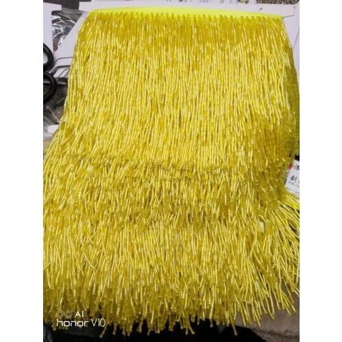 5 yards/bag beads tassel fringe Beautiful design SYJ-92920 for decoration dress