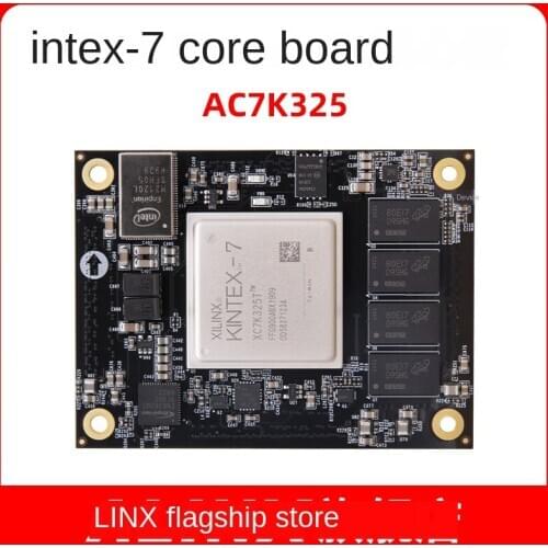 Alinx Xilinx FPGA Core Plate Kintex-7 K7 XC7K325 7325 Black and Golden Industrial AC7K325