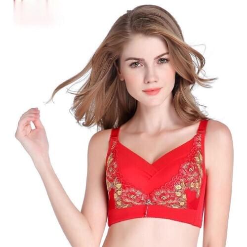 X9038 Mastectomy Bra Tube Top Type Rimless Underwear Gathered Seamless Sexy Bra for Silicone Breast Lingerie Bra Plus Size