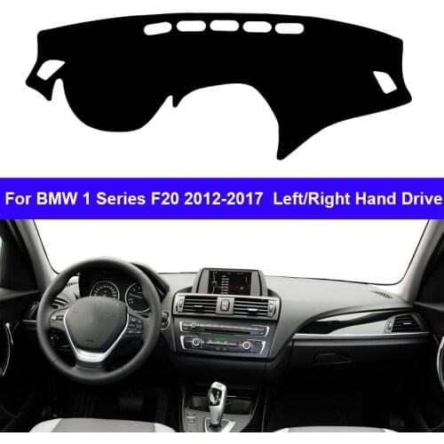 Car Auto Dashboard Cover DashMat Carpet Cape For BMW 1 Series F20 2012 - 2017 Protector Rug Cushion Anti-UV Block Sun Ray 2016