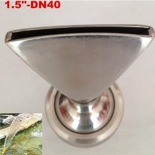 DN40 1.5" STAINLESS STEEL FOUNTAIN NOZZLE