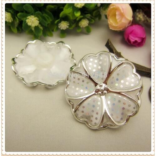 DT61017 New Arrival, Hot 10pcs flower resin buttons handmade diy accessories, garment accessories, DIY accessories materials