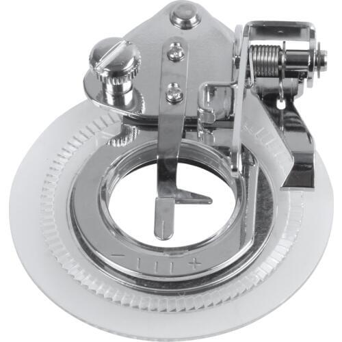 HLZS-Flower needle Sewing Machine Presser Foot for Brother /Singer /Babylock /Janome /Kenmore Silver