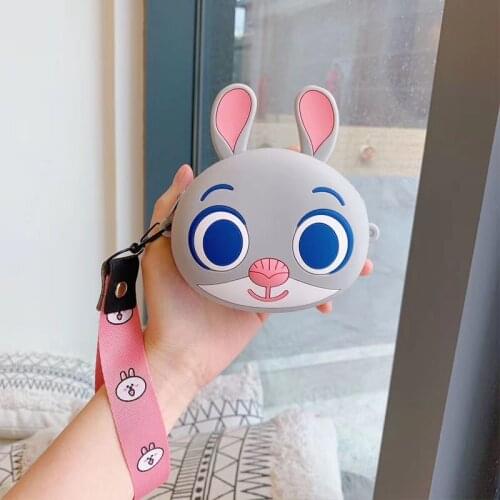 Zootopia Rabbit Judy Hopps Silicone Coin Purse Kawaii Judy Clutch Gifts for Kids Cute Practical Anime Bag for Girls