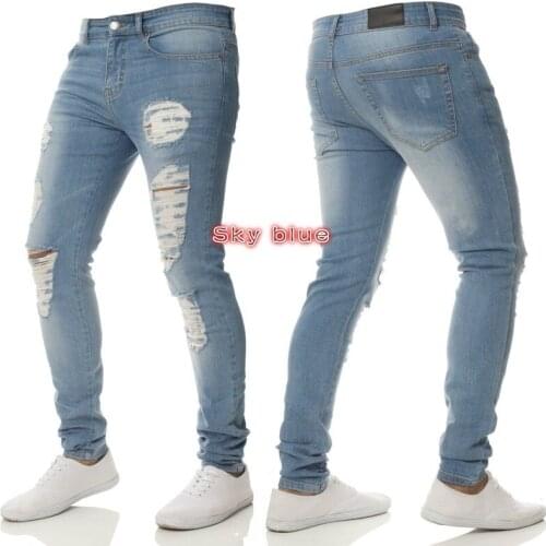 Mandylandy Men's Skinny Jeans