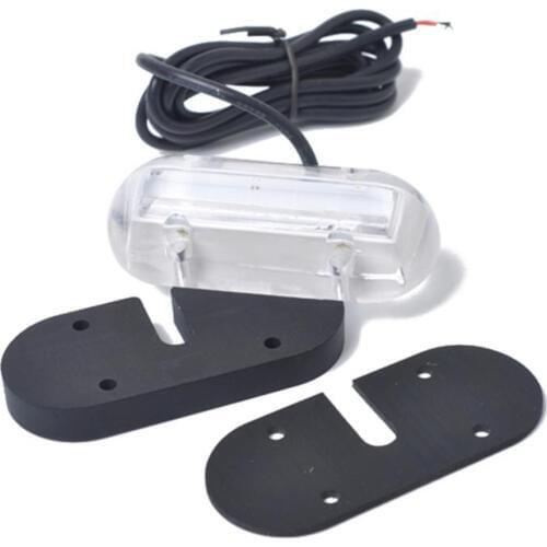 12V Marine Underwater Lights for Swimming Pools Boats Waterproof Underwater 6Leds Light Blue