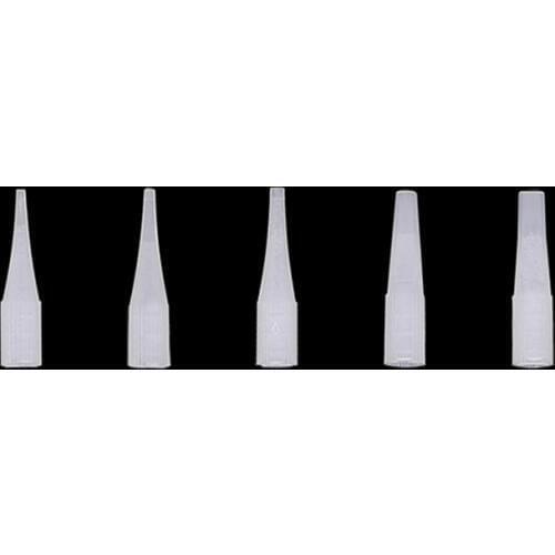Wholesale Tattoo Permanent Makeup Eyebrow Lips Disposable Plastic Tips Nozzles For Needles 0.4*0.6