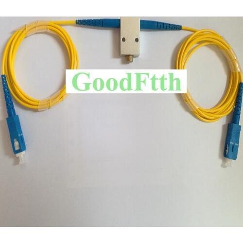Fiber Optic Variable Online Attenuator SC-SC UPC SM GoodFtth VOA 1-15dB