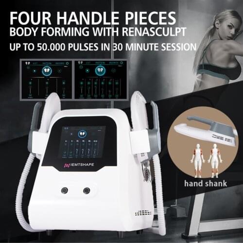 2021 Popular HI-EMT High-Intensity Emslim EMS Electromagnetic muscle Fat Burning Shaping Slim Muscle Trainer Beauty Equipment