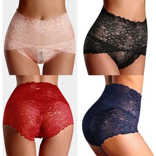 Plus Size M-3XL Sexy Lace Panties Ladies Womens Sexy Lingerie Sex String Sexy Hot Erotic Panties Thong Underwear
