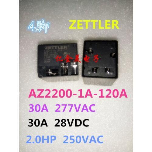 Relay AZ2200-1A-120A 4-pin 30A