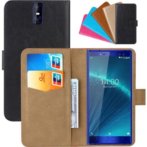 Luxury Wallet Case For Oukitel K3 Pro PU Leather Retro Flip Cover Magnetic Fashion Cases Strap