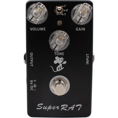 Super RAT Distortion Guitar Effect Pedal Handmade Stompbox