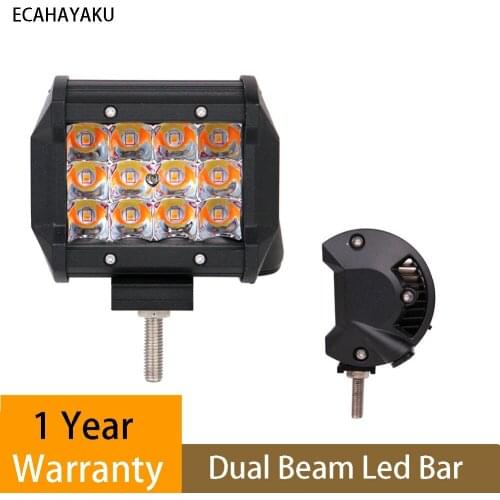 36W LED Work Light Bar with 5 light modes 12V 24V bar Lamp off road lights for 4x4 SUV ATV RZV JEEP Boat Offroad truck Tractor