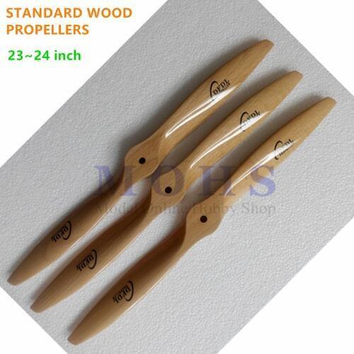 High quality wood props gas wood propellers 23 24 inch beech wooden gasoline propellers gasoline aircraft aircraft props