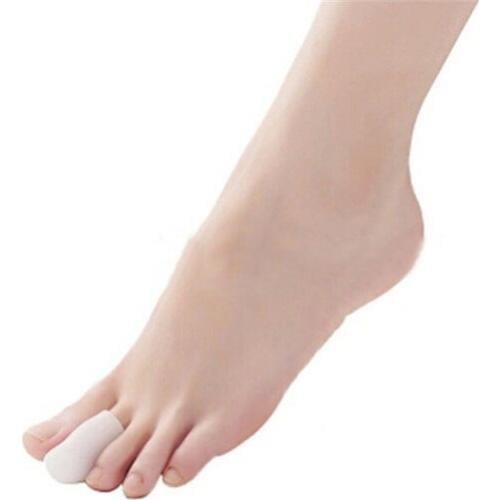1 Pair Gel Toe Protector and Toe Separators Silicone Gel Tube To Cushion Toe Protect Corns Calluses for Feet Care Insoles -35