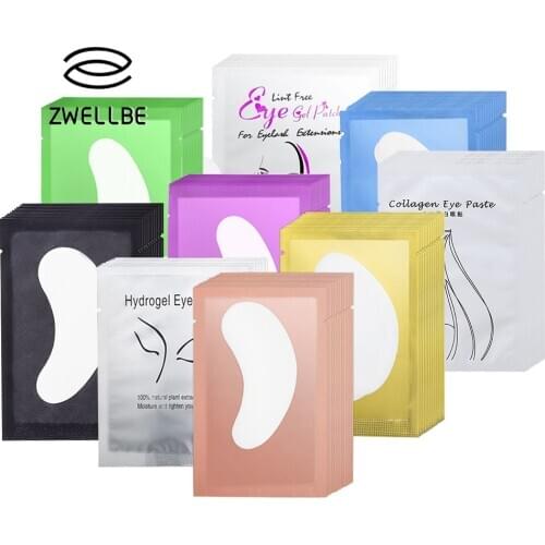 10/20/50pairs/pack Hydrating Eye Tip Stickers Wraps Eye Care Pad New Paper Patches Under Eye Pads Lash Under Eye Gel Patches