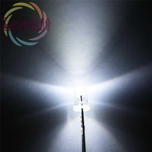 1000pcs/bag 3MM White Round Top leds Urtal Bright Light Bulb Led Lamp F3 Emitting Diodes Electronic Components Wholesale Retail