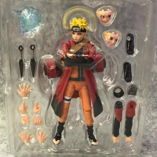 15cm Anime Action Figure Toy SHF Uzumaki Rasengan Movable Model Toys For Kids Children Christmas Gift Birthday