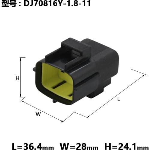8P Dj70816y-1.8-11/21 automobile waterproof connector 174984-2 174982-2 connector plug