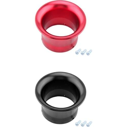 2 Pieces 50mm Air Filter Velocity Stack Funnel for PWK24 Carburetor Intake